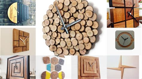 Diy Wooden Wall Clock Inspiration Wall Decorations Amezing Wooden