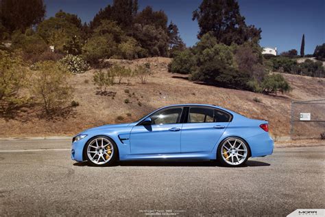2015 Bmw M3 Yas Marina Blue By Morr Wheels Picture 570480 Car