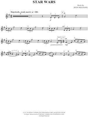 Fsm board sheet music man 5 john williams updated 7 27. "Star Wars - Violin" from 'Star Wars' Sheet Music (Violin Solo) - Download & Print | Violin ...