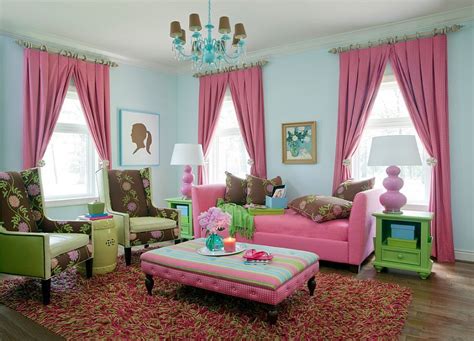 20 Classy And Cheerful Pink Living Rooms Pink Living Room Room