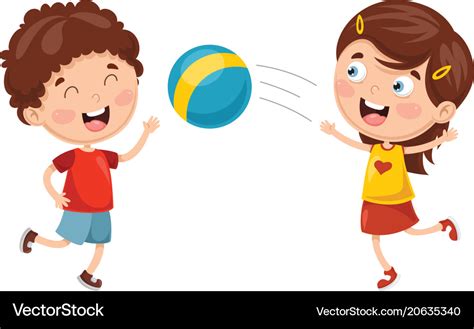 Collection 105 Pictures Two Children Are Throwing A Baseball Back And