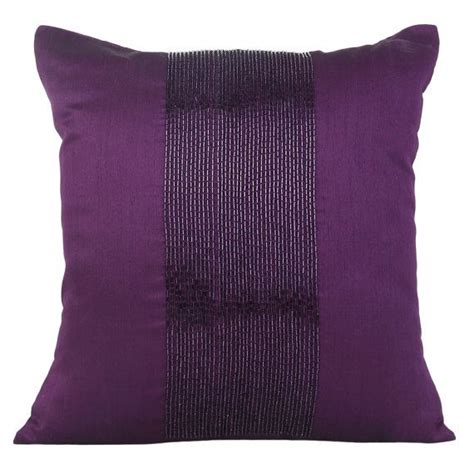 Mit salz bestreuen und ca. Aubergine Decorative Pillow Cover with Beading (With ...