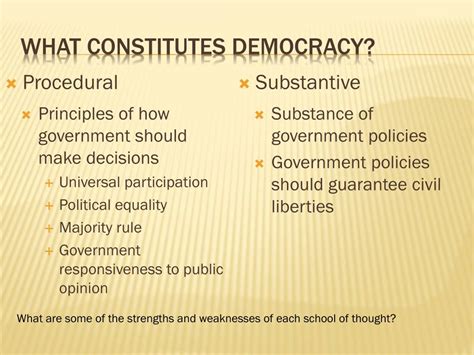 Ppt U1 C2 Majoritarian Or Pluralist Democracy Powerpoint
