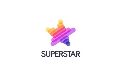 Superstar Logo Vector Logo Design Vector Logo Logo Design