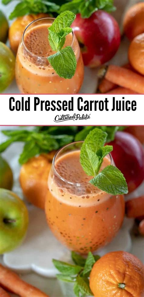 My Cold Pressed Carrot Juice Recipe Is Designed For Maximum Nutrition Carrot Juice Recipes Can
