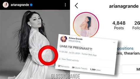 Ariana Grande Anounced Official Pregnancy⁉️ Via Ig And Twitter Youtube