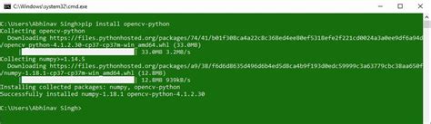 Comment Installer OpenCV Pour Python Sur Windows StackLima