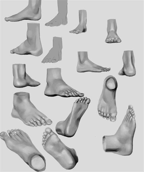 Feet Study By Ploofpew On Deviantart