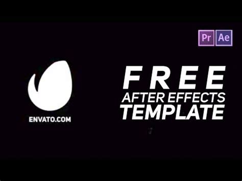 Download free after effects templates , download free premiere pro templates. Free After Effects GLITCH LOGO Intro Template - YouTube di ...