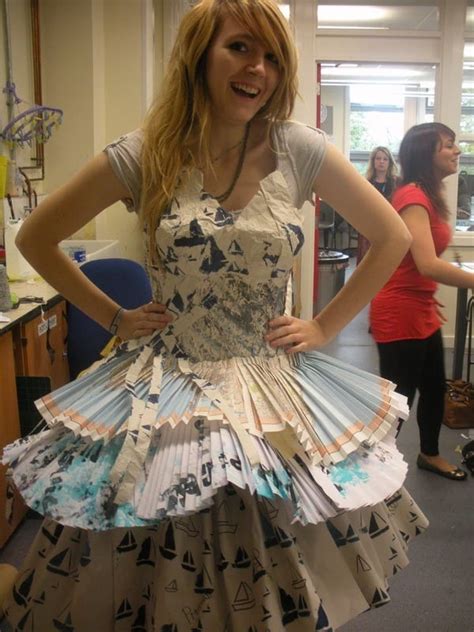 26 Amazing Paper Dresses Collection And Ideas
