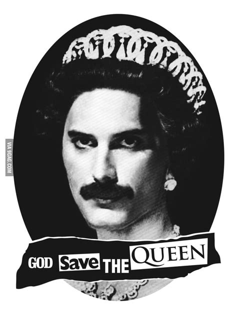 God Save The Queen Queen Poster Save The Queen Freddie Mercury