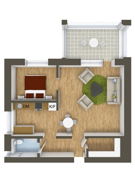 One Room House Floor Plans Floorplansclick