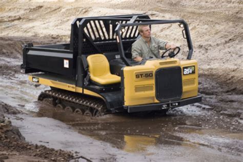 St 50 Utility Vehicle Complements Asvs Full Line Of Tracked Machines