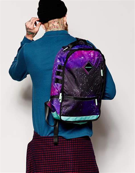 Sprayground Backpack Galaxy In Purple For Men Lyst