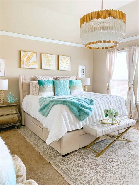 Coastal Glam Bedroom Ideas Home Decor Taryn Newton