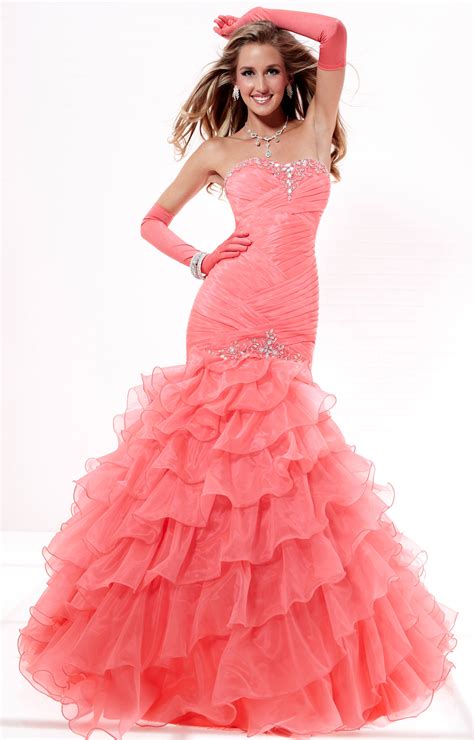 Tiffany Designs 16692 Glitzy Gal Gown Prom Dress