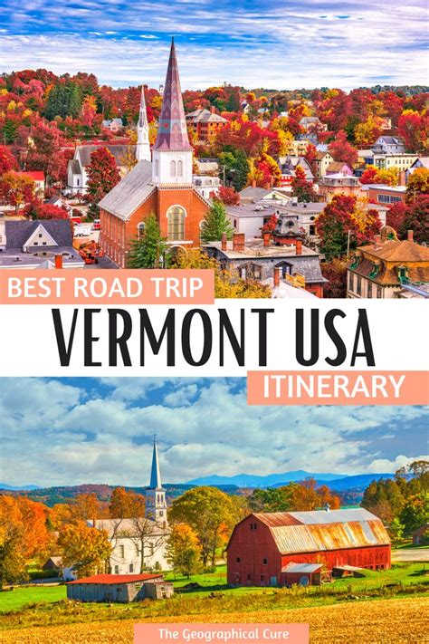 The Ultimate Vermont Road Trip Itinerary East Coast Road Trip
