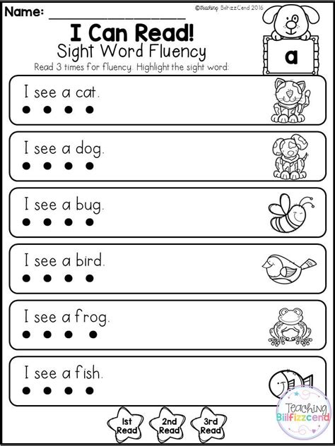 Printable Kindergarten Reading Worksheets Learn About Personification