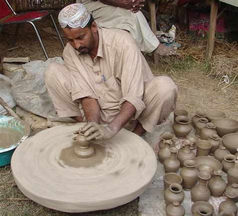 Pottery From Mud Sindh Pakistan Indus Valley Civilization Balochistan Natural Phenomena