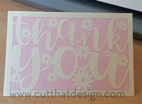 13 Free Thank You Card Svg Files Images