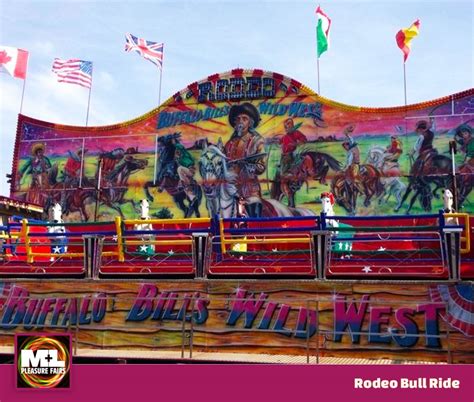 Rodeo Bull Ride Ml Pleasure Fairs I In Association With Bensons Fun Fairs