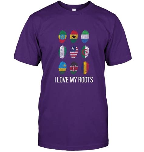 I Love My Roots T Shirt African American Pride Tee T Shirts