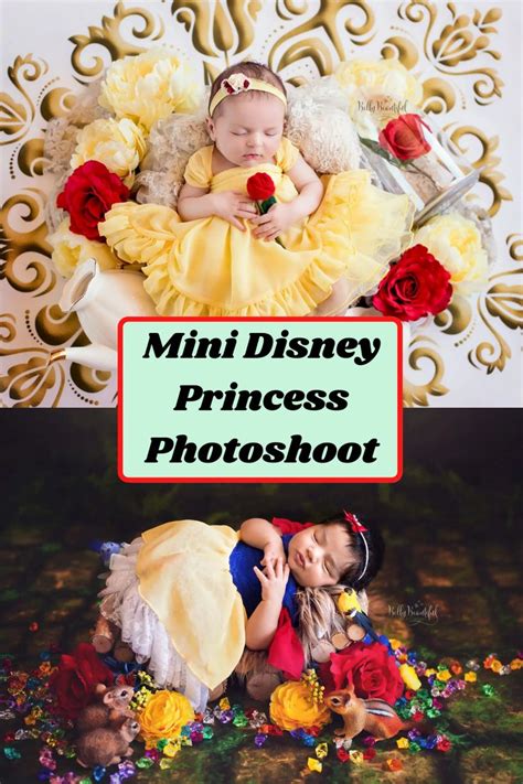 Photographer Takes Mini Disney Princess Photoshoot And It Will Melt