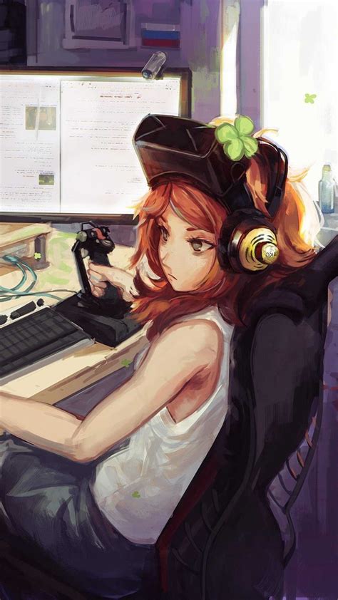 Anime Gamer Pic Wallpapers Wallpaper Cave