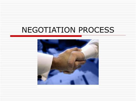 Ppt Negotiation Process Powerpoint Presentation Free Download Id