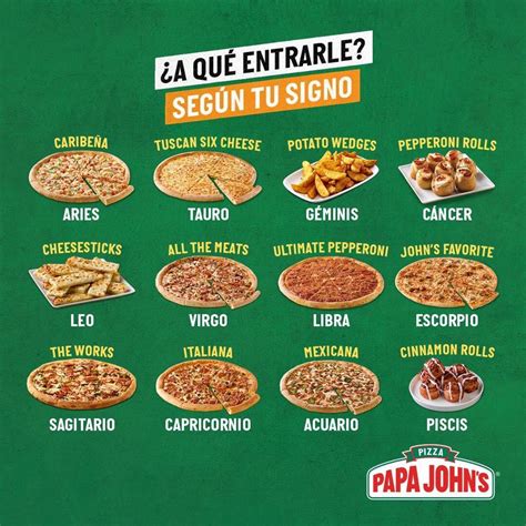 Menu At Papa Johns Pizza Restaurant Saltillo