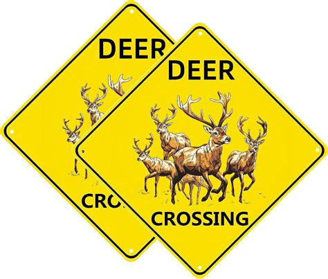 Deer Crossing Sign Deer Signs For Nene Crossing Sign