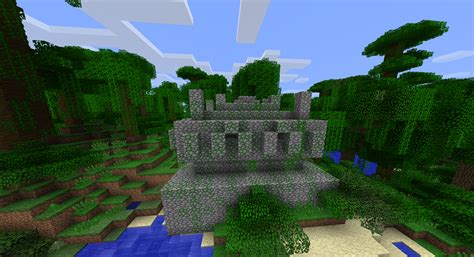 Jungle Temple Minecraft Seeds