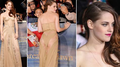 Kristen Stewart Zeigte Po Bei Twilight Premiere