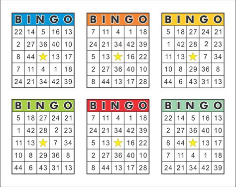 Bingo Cards To Print Free 10 Best Free Printable Number Bingo Cards