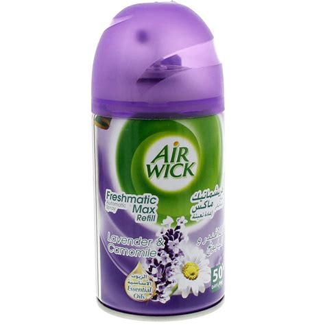 Fragrances such as lavender, chamomile, citrus, rose, lavender and orange. Air Wick Lavender & Camomile Automatic Spray Refill 250 Ml ...