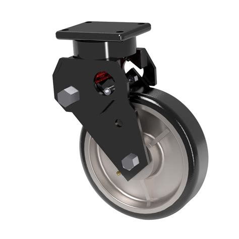 8 X 2 95a Poly Steel Swivel Caster Modern Suspension Systems