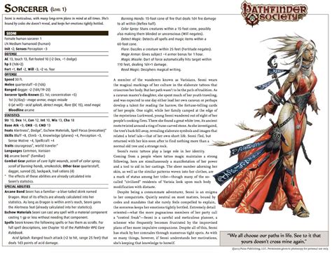 Pathfinder 1e How Does Seoni Have The Skill Bonuses Listed For Her At