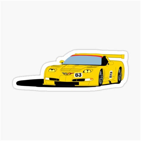 Corvette C5r Sticker For Sale By Maxyenko Redbubble