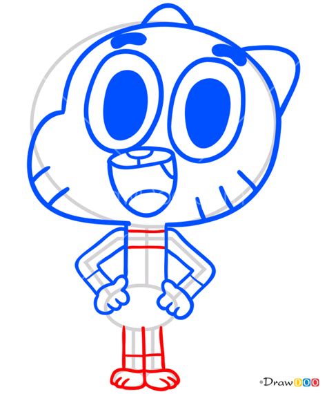 How To Draw Gumball Watterson Gumball