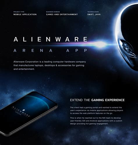 Alienware Arena App On Behance