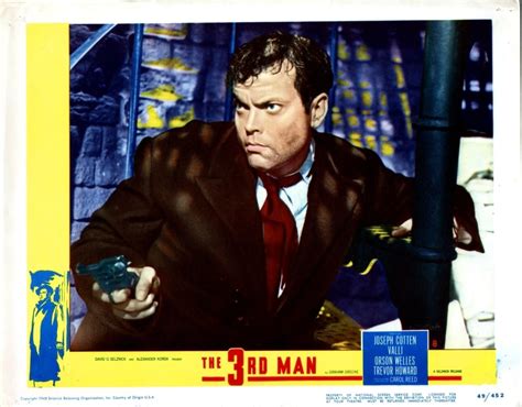 The Third Man Aka The 3rd Man Orson Welles 1949 Movie Poster