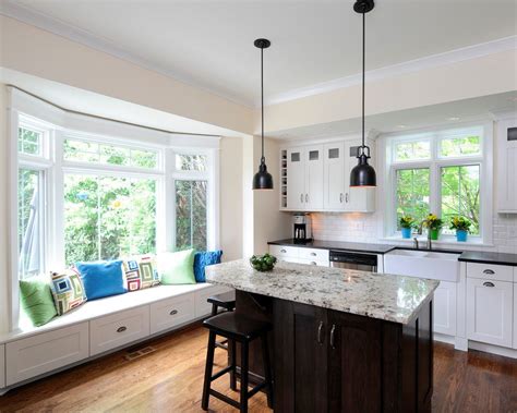 Chic Kitchen Bay Window Ideas To Lock The Beauty Of Nature