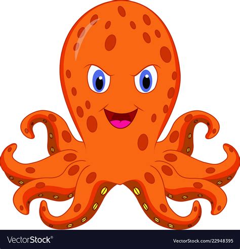 Octopus Cartoon Images