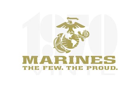 Marines The Few The Proud Vinyl Decal United States Marine Etsy