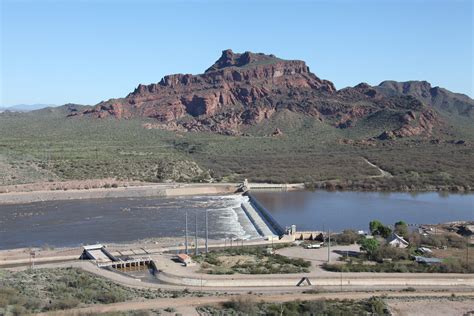 Srp Releases Water Into Salt River As Reservoirs Fill From Snow Melt