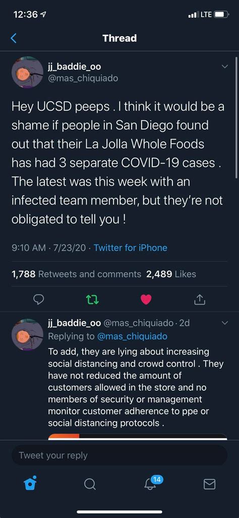 Beliebte kategorien für la jolla. La Jolla Whole Foods market has had 3 COVID cases : LaJolla