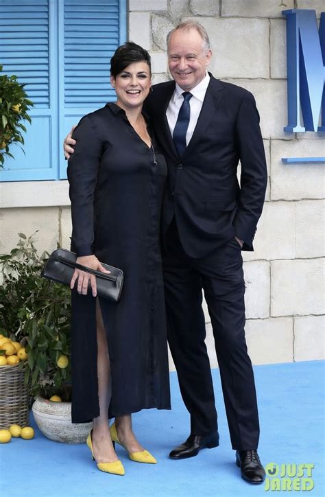 Stellan Skarsgard And Wife Megan Everett Premiere Mamma Mia 2 July 2018