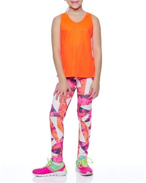 ropa deportiva para niña conjunto blusa legging 011 envío gratis