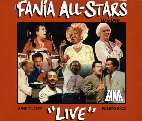 Fania All Stars Live In Puerto Rico June 11 1994 2 Audio Cd 2012