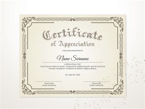 We have more than 100 free, editable certificate templates ready for. Printable Blank Certificate Template, Editable Certificate, Certificate of Appreciation, Gift ...